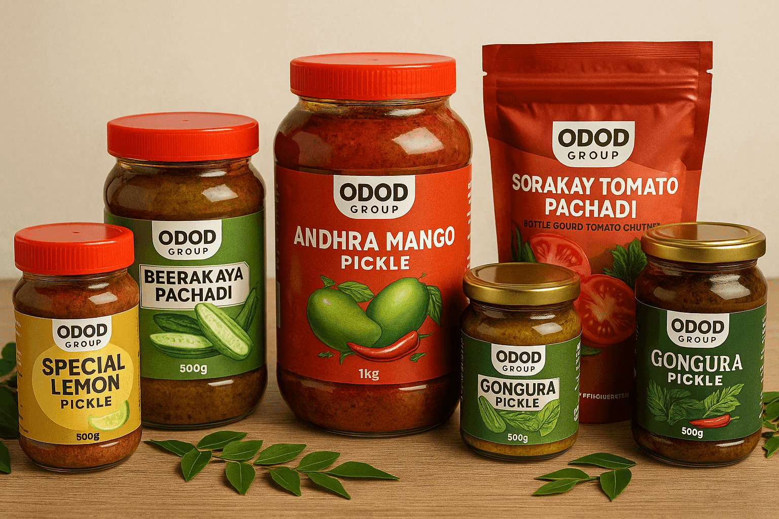 Best-Selling Indian Pickles & Chutneys for Stores & Restaurants | ODOD Group